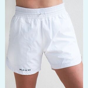 White Mila and me short